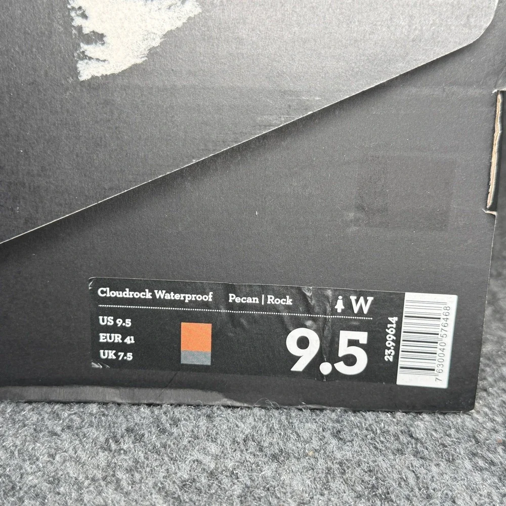 On Running Cloudrock Waterproof‎ Hiking Shoes Women's 9.5 Pecan Athletic Boots